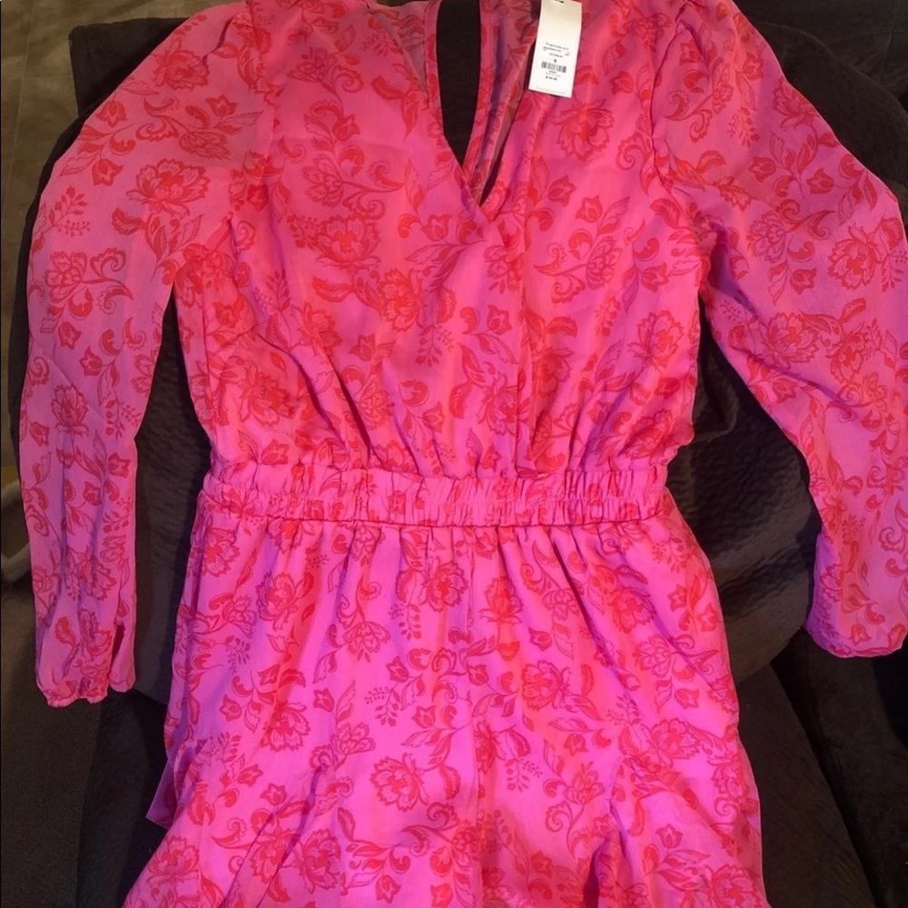 Pink romper